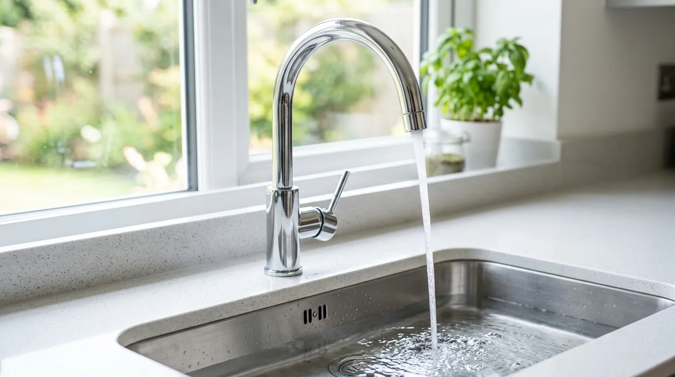 Local Plumbing Master Pros same day plumber fixing a faucet in Kenefic, OK